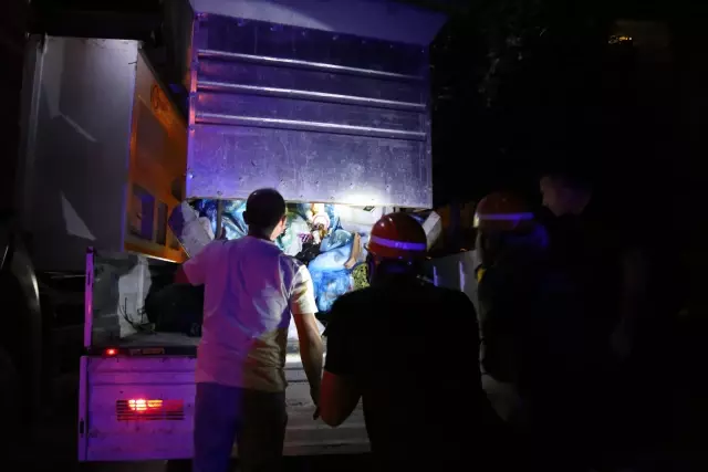 Bebek atıldığı iddiasıyla çöp yığınları arasında arama yapıldı