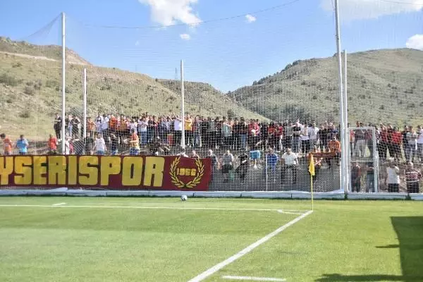 SPOR Erciyes Yüksek İrtifa Kamp Merkezi'ndeki ilk maçta Samsunspor, Kayserispor'u yendi