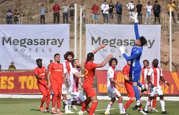 SPOR Erciyes Yüksek İrtifa Kamp Merkezi'ndeki ilk maçta Samsunspor, Kayserispor'u yendi