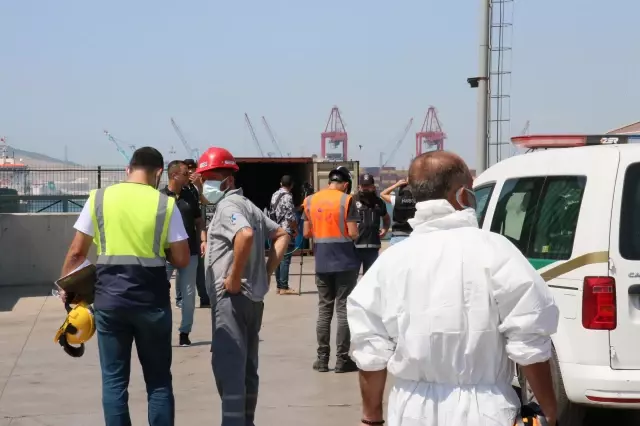 Çin'den getirilen bir konteynerde uyuşturucu yapımında kullanılan kimyasal madde ele geçirildi