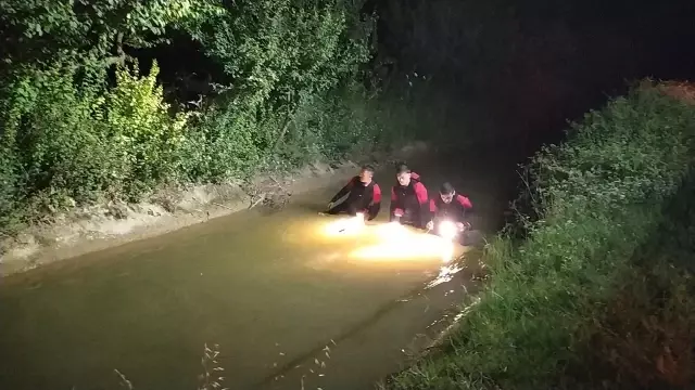 Sulama kanalına düşen çocuk kayboldu