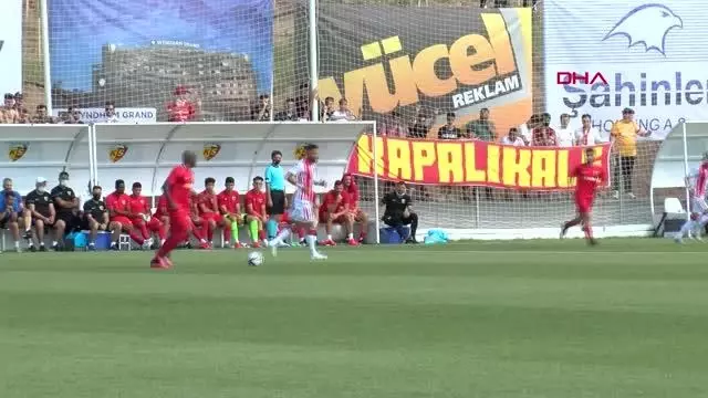 SPOR Erciyes Yüksek İrtifa Kamp Merkezi'ndeki ilk maçta Samsunspor, Kayserispor'u yendi