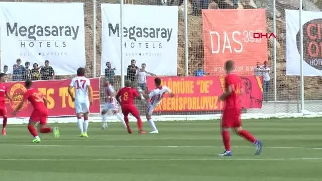SPOR Erciyes Yüksek İrtifa Kamp Merkezi'ndeki ilk maçta Samsunspor, Kayserispor'u yendi
