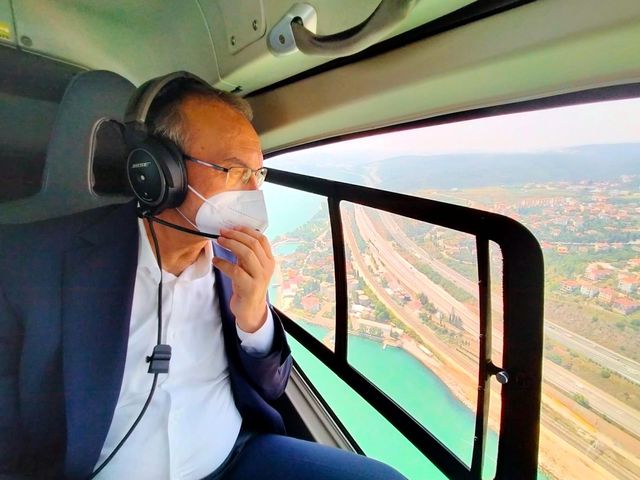 vali ve emniyet muduru helikopterle tem deki 7 14274866 o