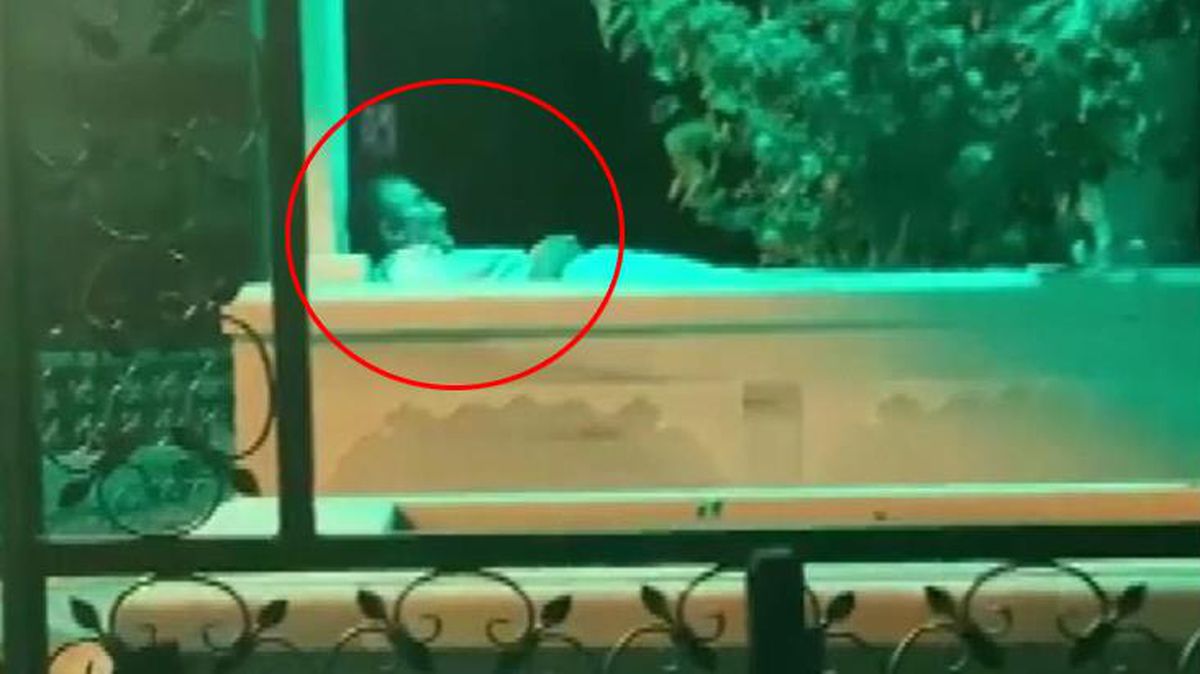 Yatırın tapulu malı olduğunu öne süren vatandaş, içine girip yattı