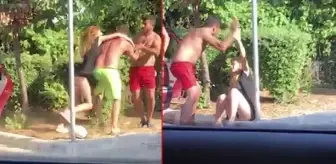 Yeni evli çift sokak ortasında tekme tokat birbirine girdi! Kavganın altından düğün masrafları çıktı