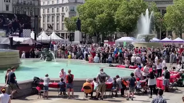 Açık hava santranç festivali