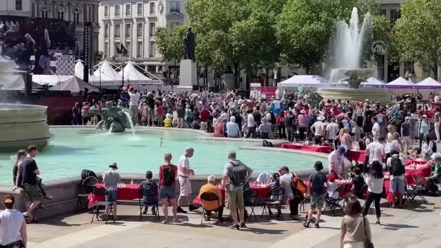 Açık hava santranç festivali
