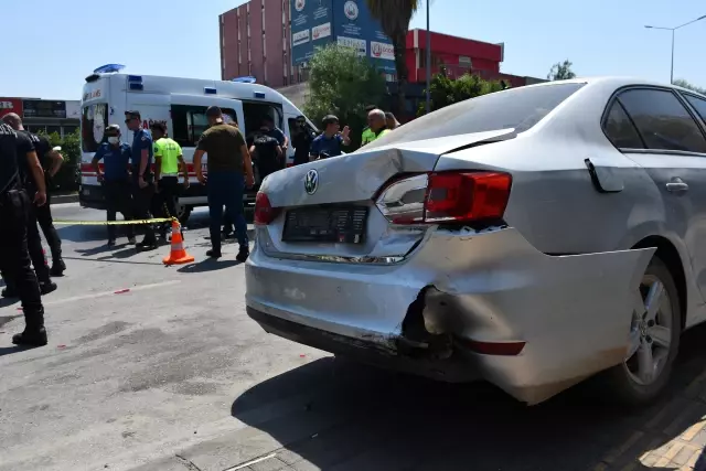 Otomobille çarpışan motosikletteki 2 yunus polisi yaralandı