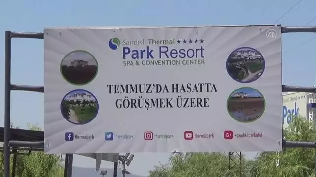 AFYONKARAHİSAR - Sandıklı'da termal oteller kekik ve lavanta yetiştiriyor AFYONKARAHİSAR - Sandıklı'da termal oteller kekik ve lavanta yetiştiriyor