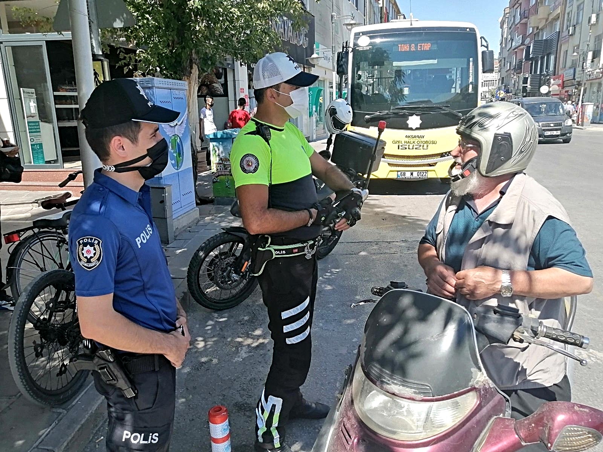 Aksaray'da motosikletlere sıkı denetim - Vimarsana News