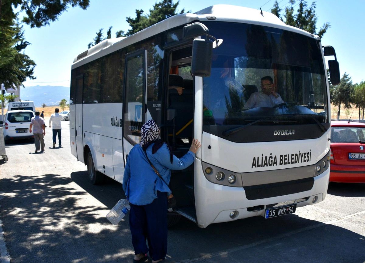 Aliağa Belediyesi'nden Bayramda Ücretsiz Ulaşım