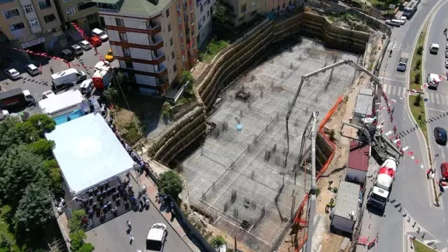 Ayazma Camii ve Külliyesi'nin temeli atıldı