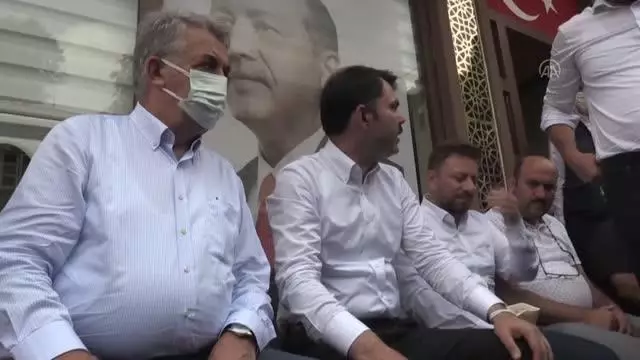 Bakan Kurum, afet bölgesindeki incelemelerini sürdürdü