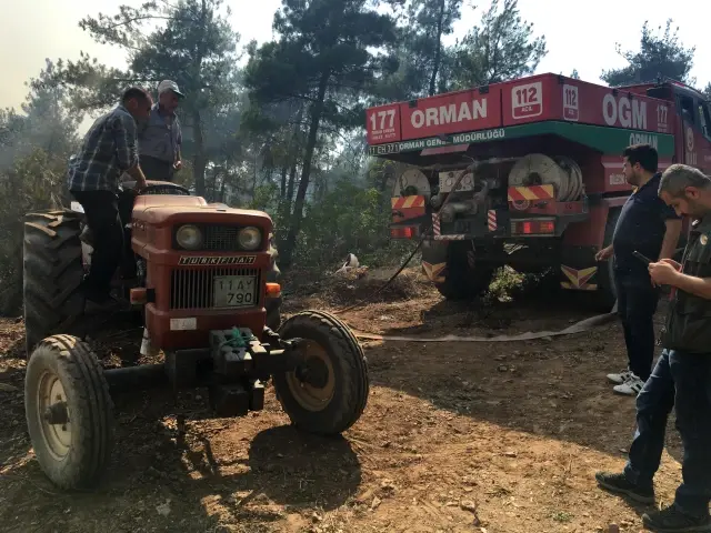 Orman yangını kontrol altına alındı