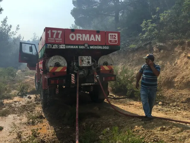 Orman yangını kontrol altına alındı