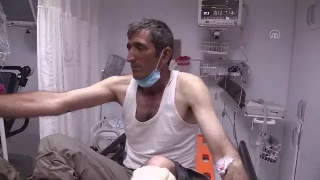 Bozayı saldırısına uğrayan kişi yaralandı