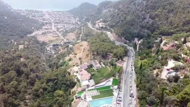 Bodrum'da bayram tatili yoğunluğu Bodrum'da bayram tatili yoğunluğu