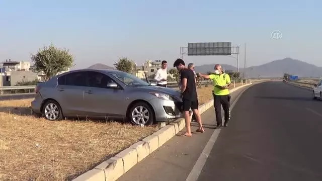 GAZİANTEP - Cip ile otomobil çarpıştı: 2 yaralı