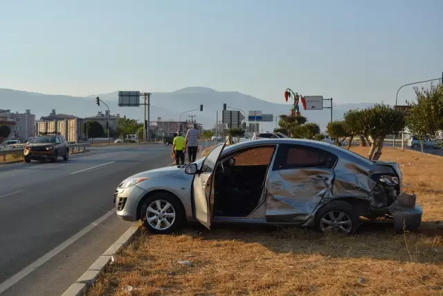GAZİANTEP - Cip ile otomobil çarpıştı: 2 yaralı