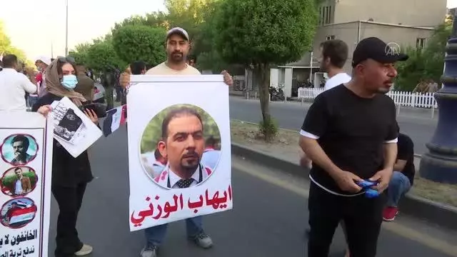 Irak'ta hükümet karşıtı gösteri