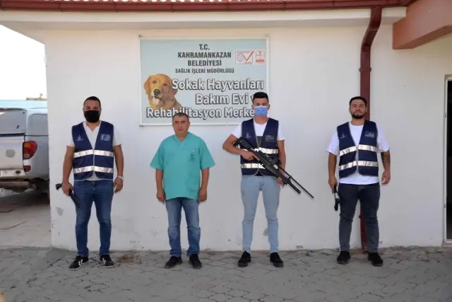 Kahramankazan'da kurbanlık timi göreve hazır