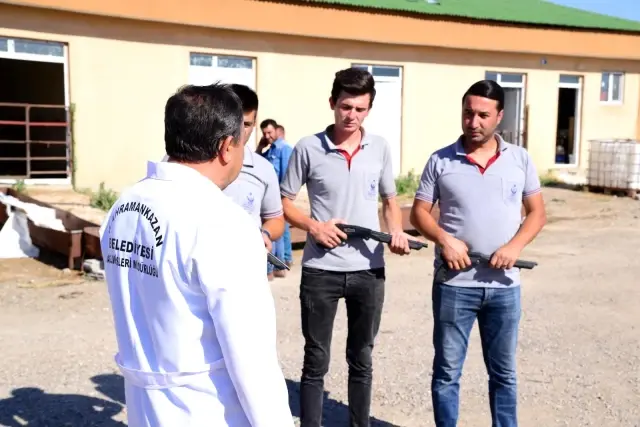 Kahramankazan'da kurbanlık timi göreve hazır