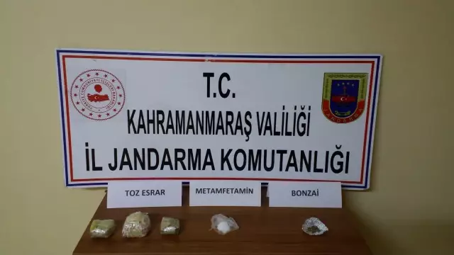 Kahramanmaraş'ta uyuşturucu operasyonlarında 4 şüpheli yakalandı