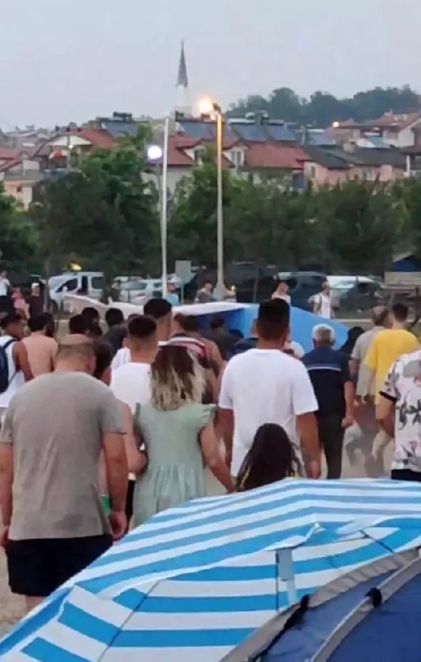 Kandıra'da denize giren genç boğularak can verdi