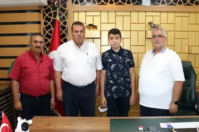 Karapınar'da LGS'de dereceye giren öğrenciler ödüllendirildi
