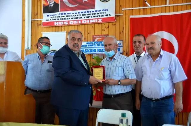 Kargı esnaf kefalette Mehmet Helvacı güven tazeledi
