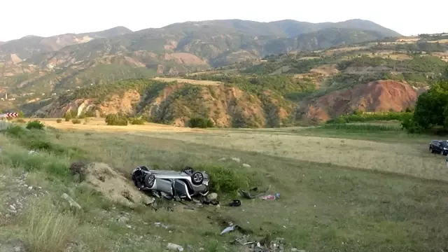 Kontrolden çıkıp şarampole uçtu, 3'ü çocuk 6 yaralı