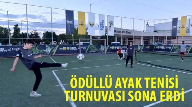 Konya'da 'Ayak Tenisi Turnuvası' düzenlendi Konya'da 'Ayak Tenisi Turnuvası' düzenlendi