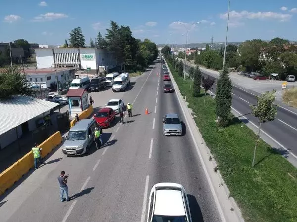 KÜTAHYA'DA TRAFİK DENETİMLERİ KÜTAHYA'DA TRAFİK DENETİMLERİ