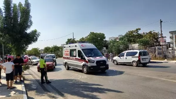 MOTOSİKLETİN ÇARPTIĞI ÇOCUK YARALANDI