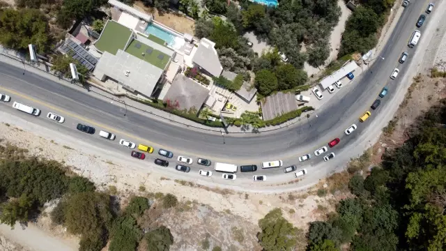 Bodrum'da bayram tatili yoğunluğu