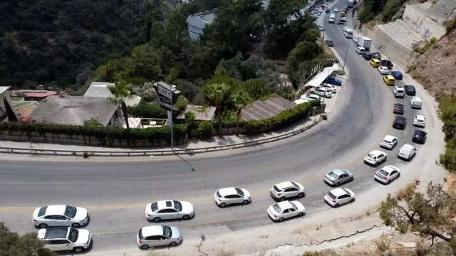 Bodrum'da bayram tatili yoğunluğu