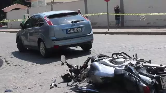 Ödemiş'te otomobille motosiklet çarpıştı: 2 yaralı
