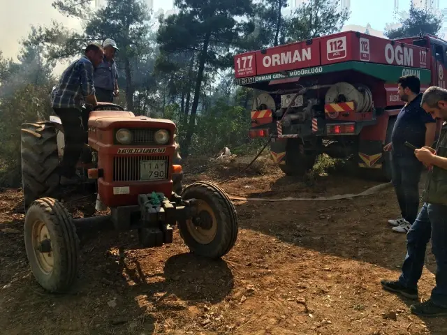 Orman yangını kontrol altına alındı