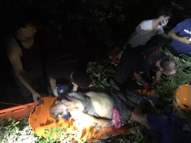 Kalp krizi geçirip ormanlık alana düşen şahıs hayatını kaybetti