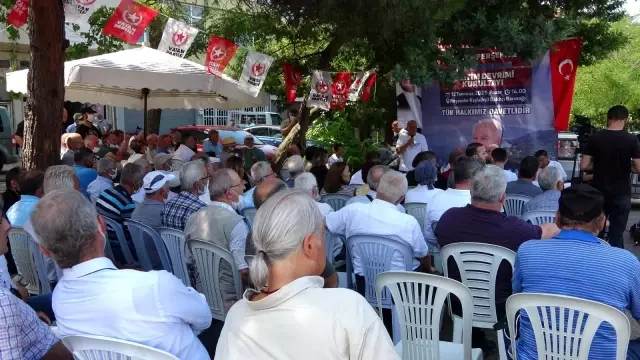 Perinçek, fındık üreticileri ve balıkçılarla bir araya geldi