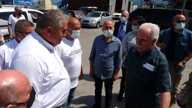Perinçek, fındık üreticileri ve balıkçılarla bir araya geldi