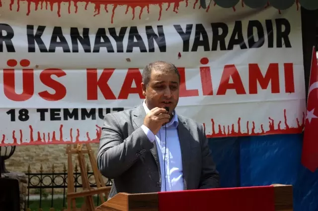 PKK terör örgütünün katlettiği 24 Sündüs şehidi mezarları başında anıldı