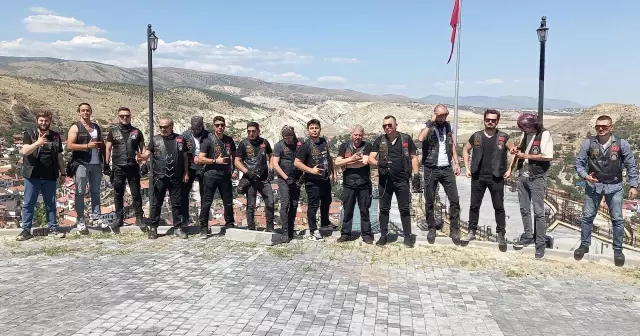Power Riders Motosiklet Kulübü üyeleri Beypazarı'nda Power Riders Motosiklet Kulübü üyeleri Beypazarı'nda