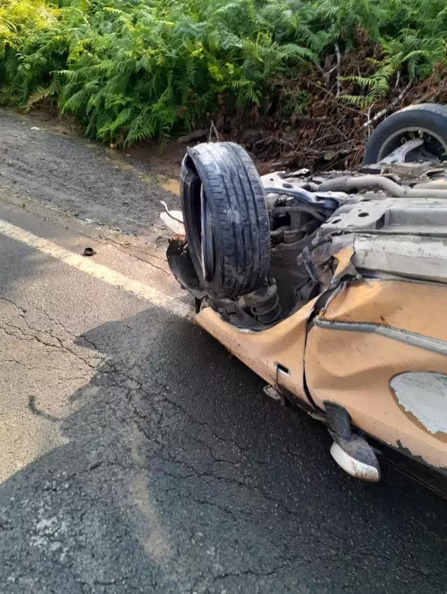 Rize'de trafik kazası kaza: 5 yaralı