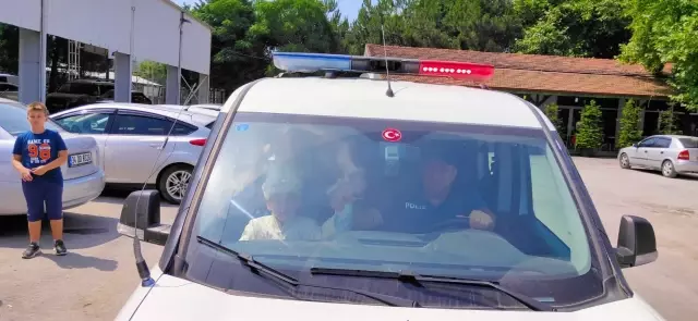 Son dakika haberleri! Bir çocuğun polis aracıyla gezme hayali sünnet düğününde yerine getirildi