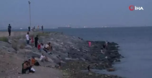 Samatya açıklarında kaybolan genci arama çalışmalarına ara verildi Samatya açıklarında kaybolan genci arama çalışmalarına ara verildi