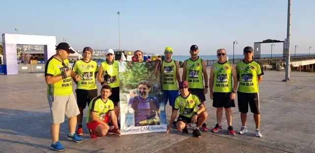 Samsun Atakum Run Club ailesi Muammer Çam'ı unutmadı