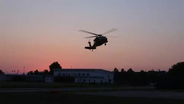 Son dakika haberleri | Şelalede ayağını kırdı, askeri helikopterle kurtarıldı