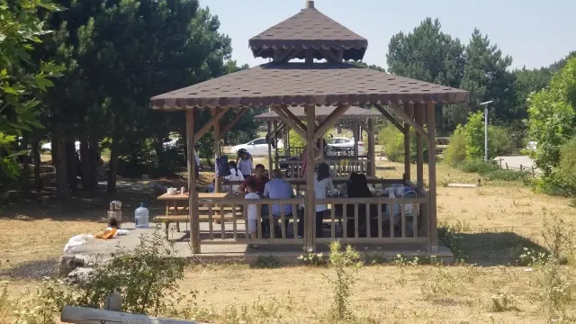 Sıcaktan bunalan Manisa ve İzmirliler Spil'e akın etti